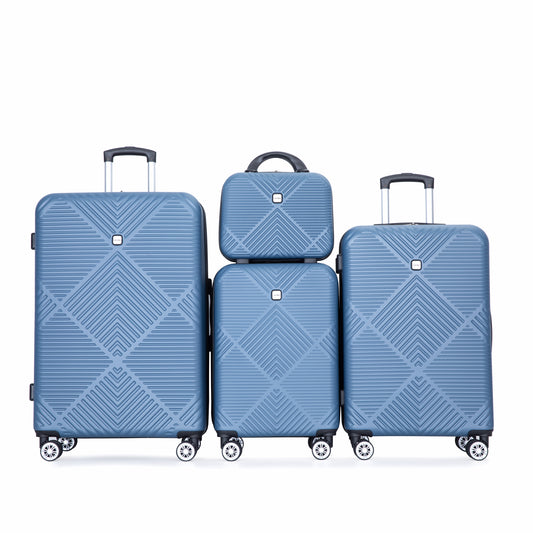 4-piece ABS lightweight luggage(14/20/24/28) - Ukerr Home