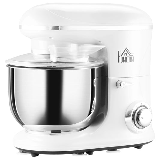 Stand Mixer with 6+1 P Speed, 600 W Tilt Head Kitchen Electric Mixer - Ukerr Home