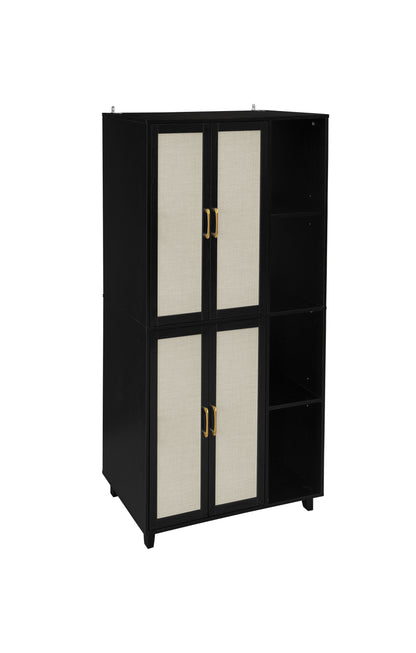 4 Door Cabinet with 4 Shelves