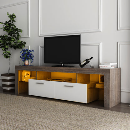 20 minutes quick assembly brown simple modern TV stand
