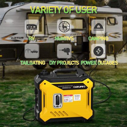 2000Watt Portable Generator - Ukerr Home