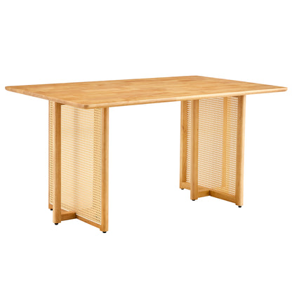 Chinese country retro solid wood dining table