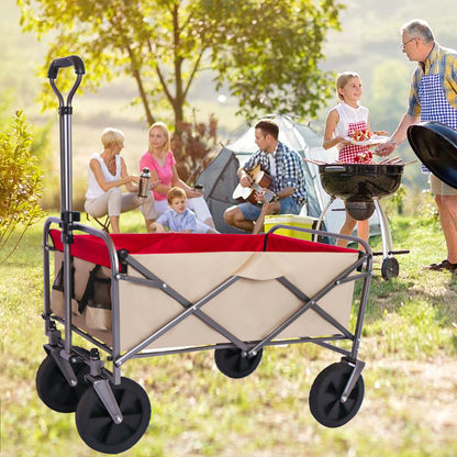 Outdoor Garden Multipurpose Beach Trolley Cart