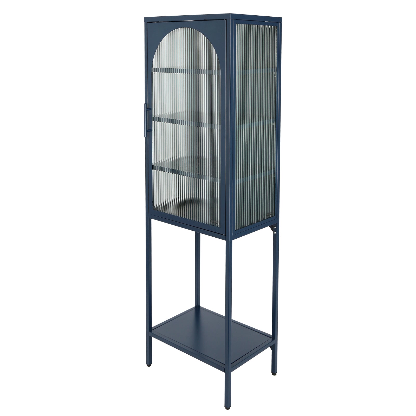 Stylish Tempered Glass High Cabinet - Ukerr Home
