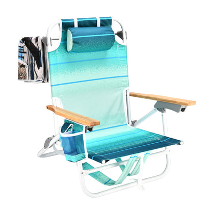 1PCS Backpack Beach Chairs for Adults