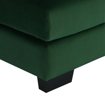110*55" Modern U-shaped Sectional Sofa with Waist Pillows