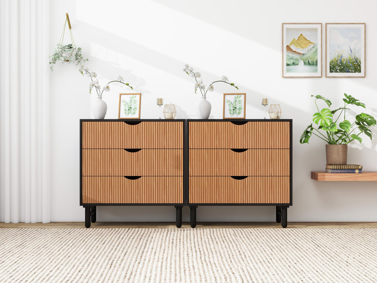 3 Drawer Cabinet, Suitable for Bedroom