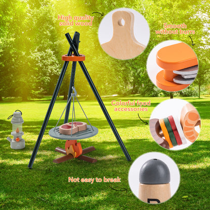 Camping Set for Kids, 45 Pcs Indoor and Outdoor Camping Tools - Ukerr Home