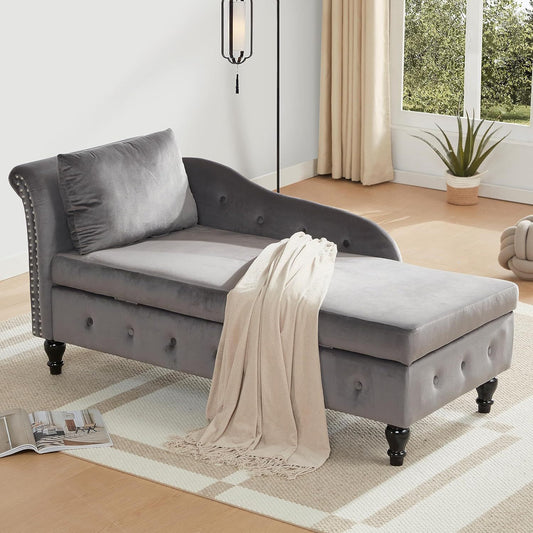 Chaise Lounge Indoor with Storage