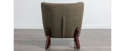 Accent Chair, Upholstered Armless Chair