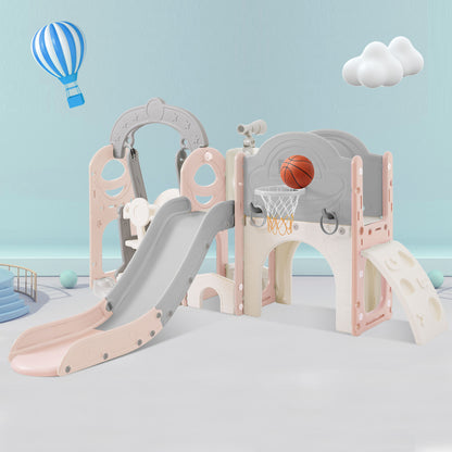 Toddler Slide and Swing Set 7 in 1 - Ukerr Home