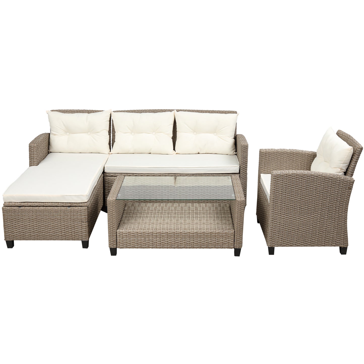U_STYLE Outdoor Patio Furniture Sets