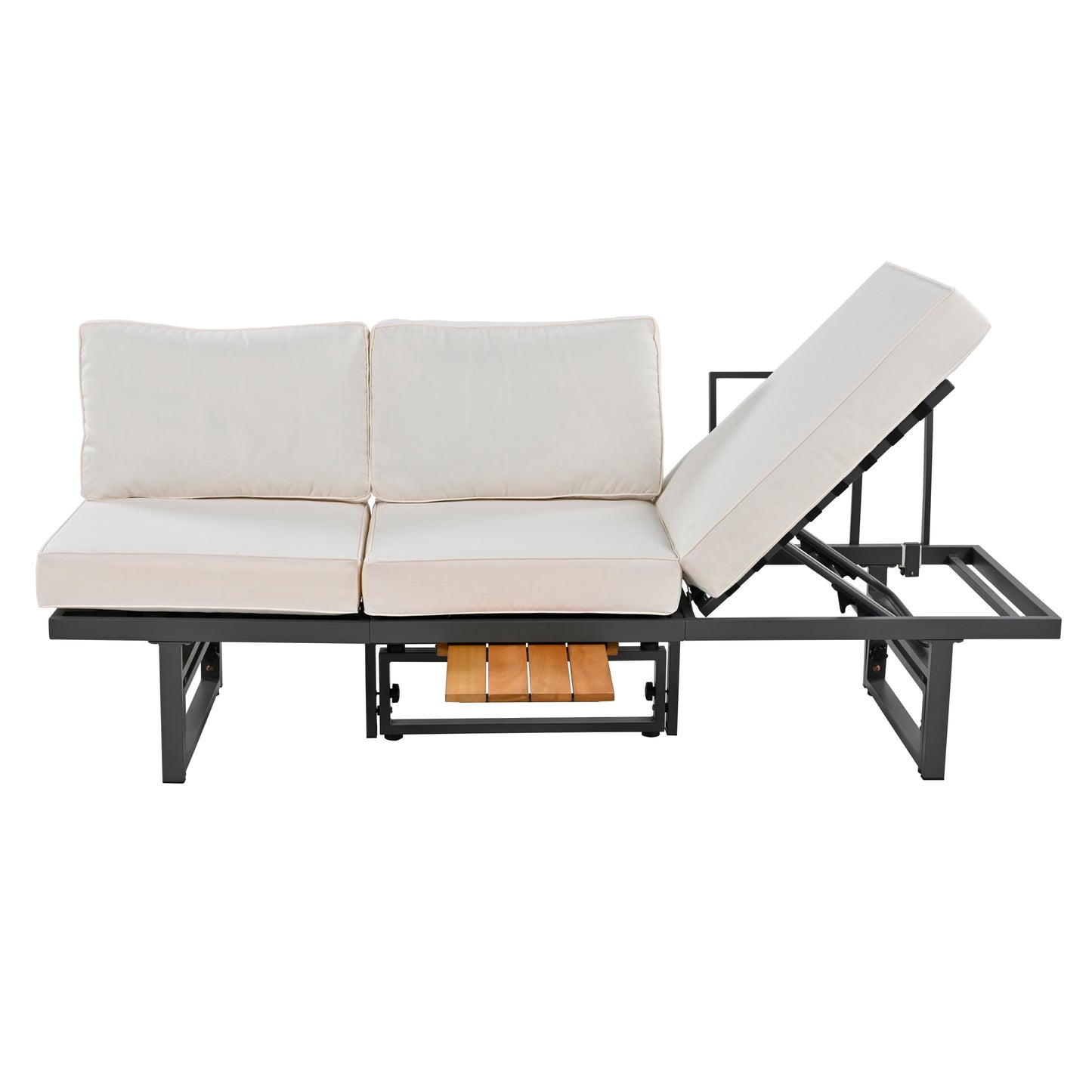 3-Piece Modern Multi-Functional Outdoor Sectional Sofa Set