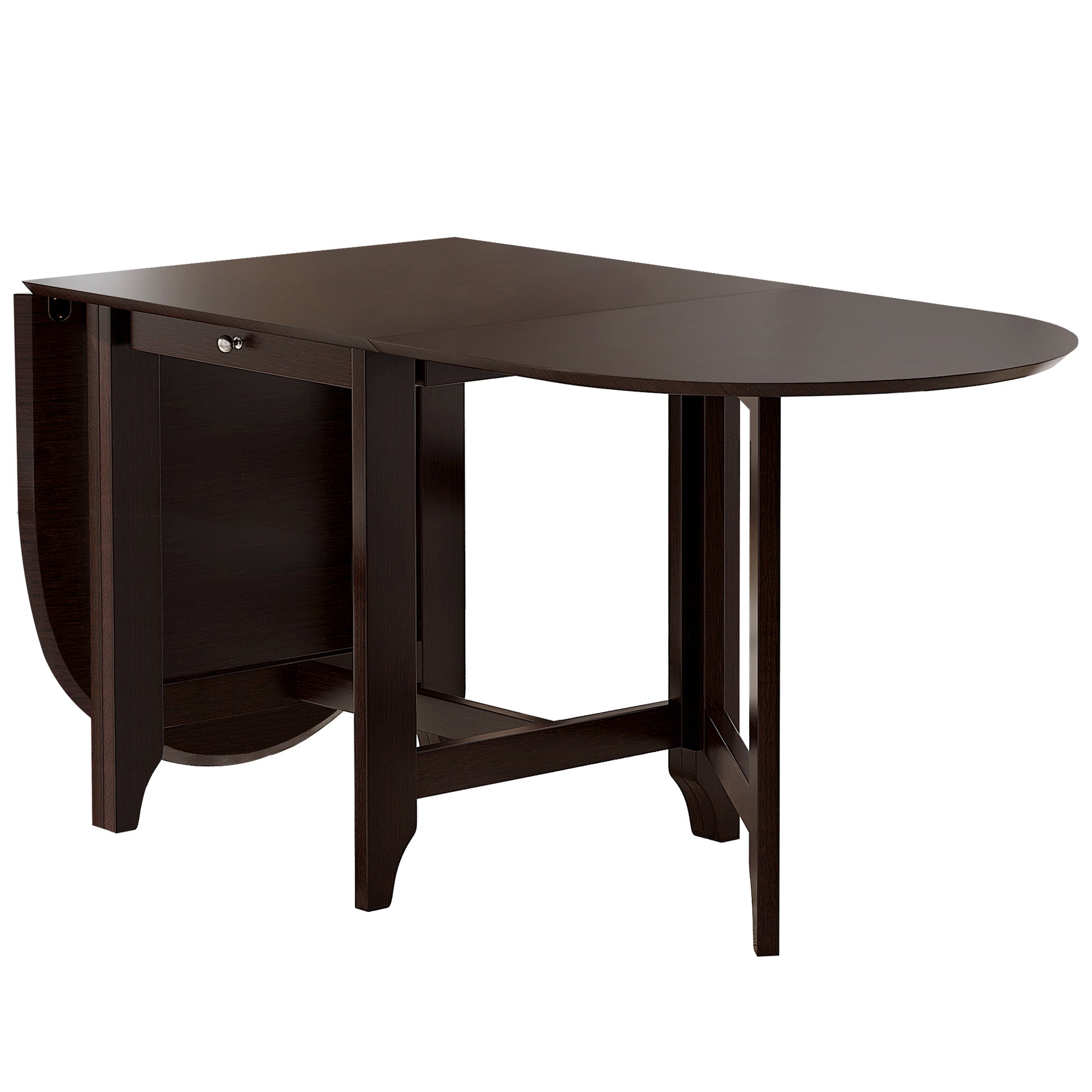 Retro Drop-Leaf Table Dining Table - Ukerr Home
