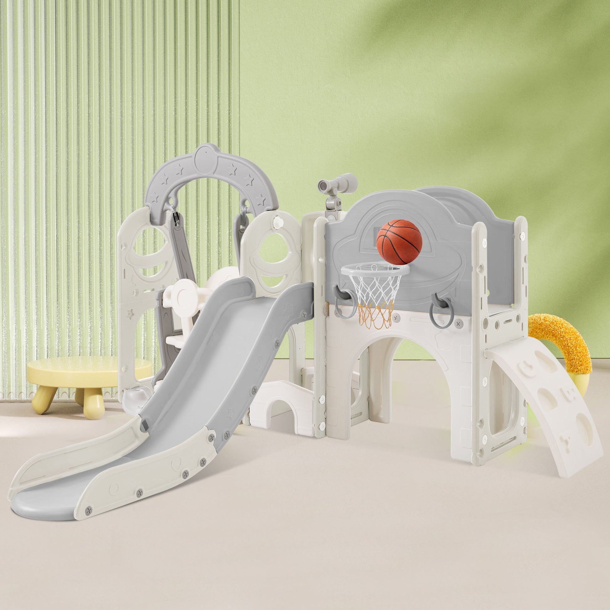 Toddler Slide and Swing Set 7 in 1 - Ukerr Home