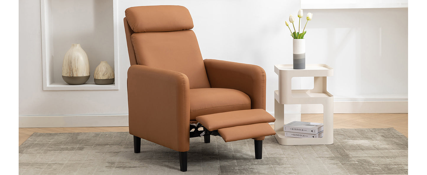 Modern Artistic Color Design Adjustable Recliner Chair