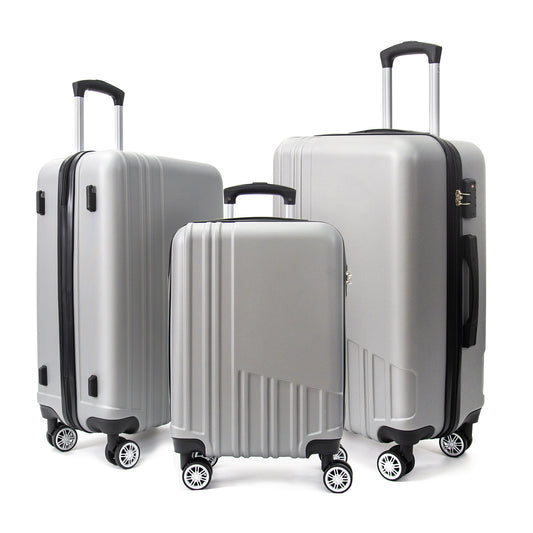Hard Shell ABS 3 Piece Luggage Set (20/24/28)